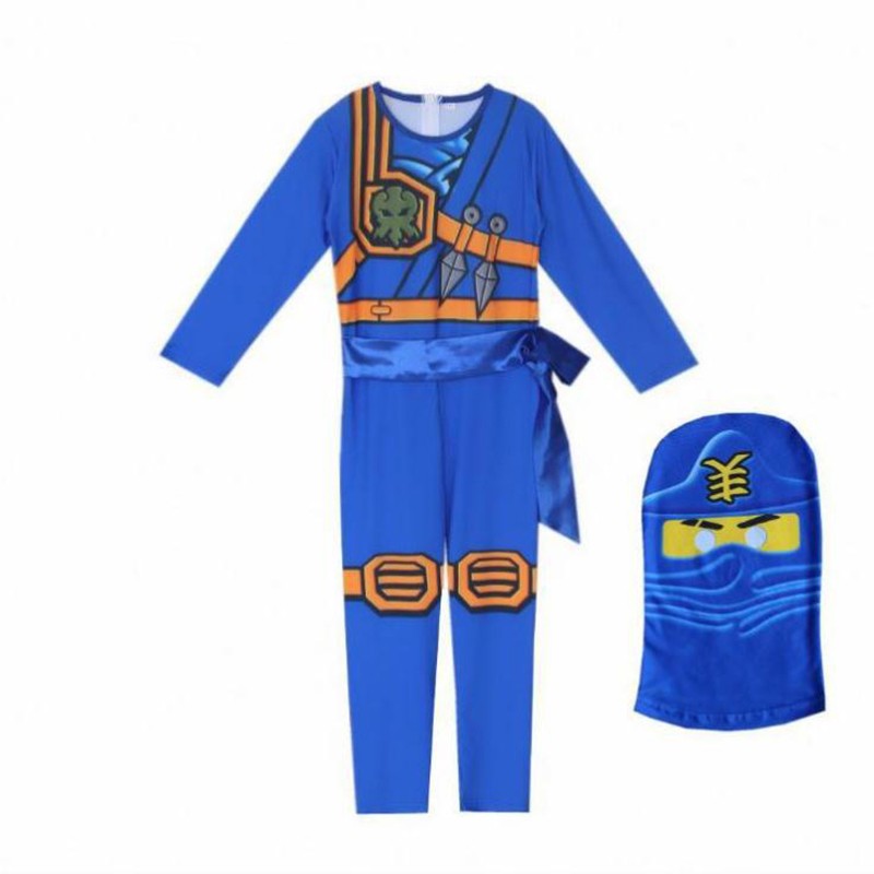 Blue Suit+Headgear+Belt